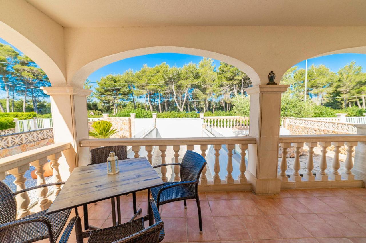 Benestar Pool And Beach In Platja De Muro Villa Exteriör bild