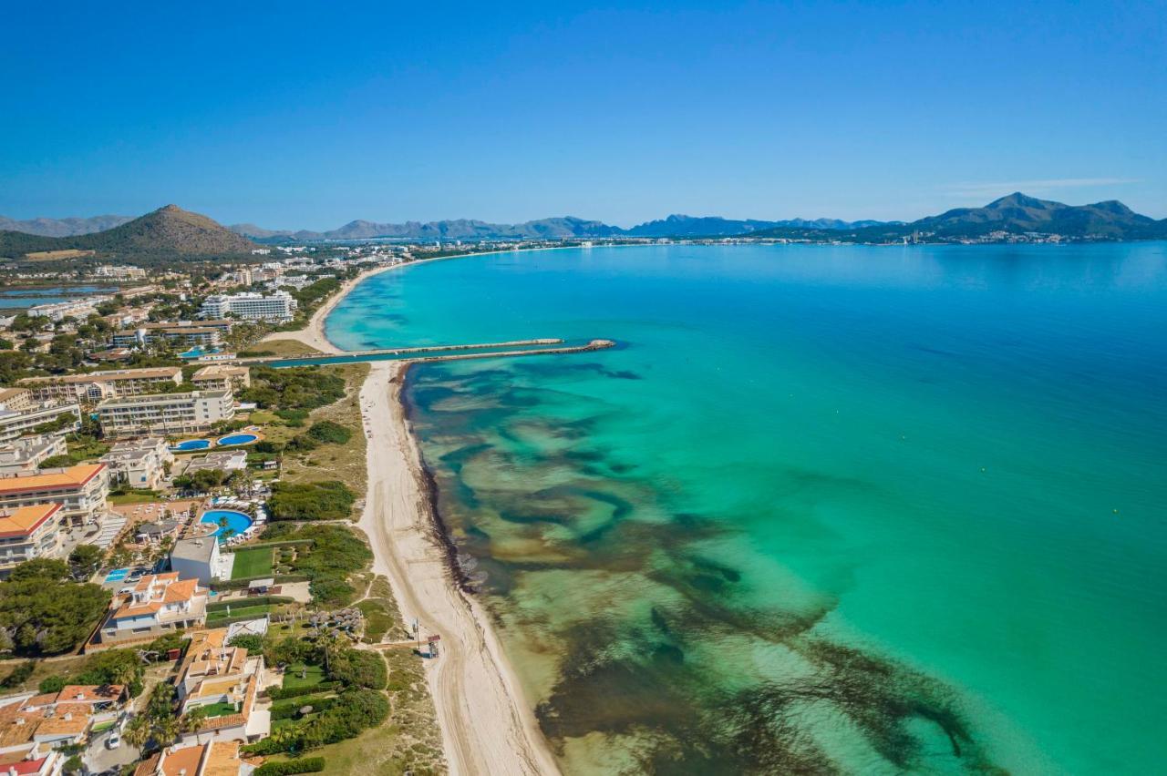 Benestar Pool And Beach In Platja De Muro Villa Exteriör bild